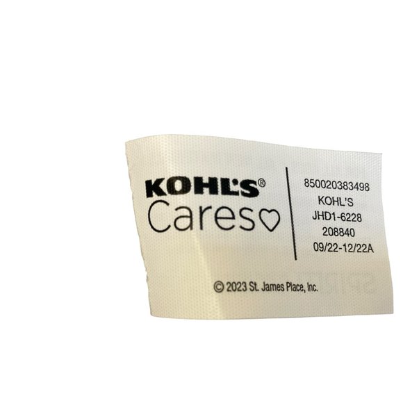 Dada  Kohl's Cares Plush Stuffed Animal  Gray Cow Black Dots Jimmy Fallon NEW - Picture 8 of 8